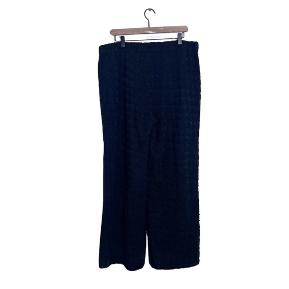 Johnny Was BIYA NWT Black Hiro Houndstooth High Waist Pant Size XL Quiet Luxury - Picture 6 of 16